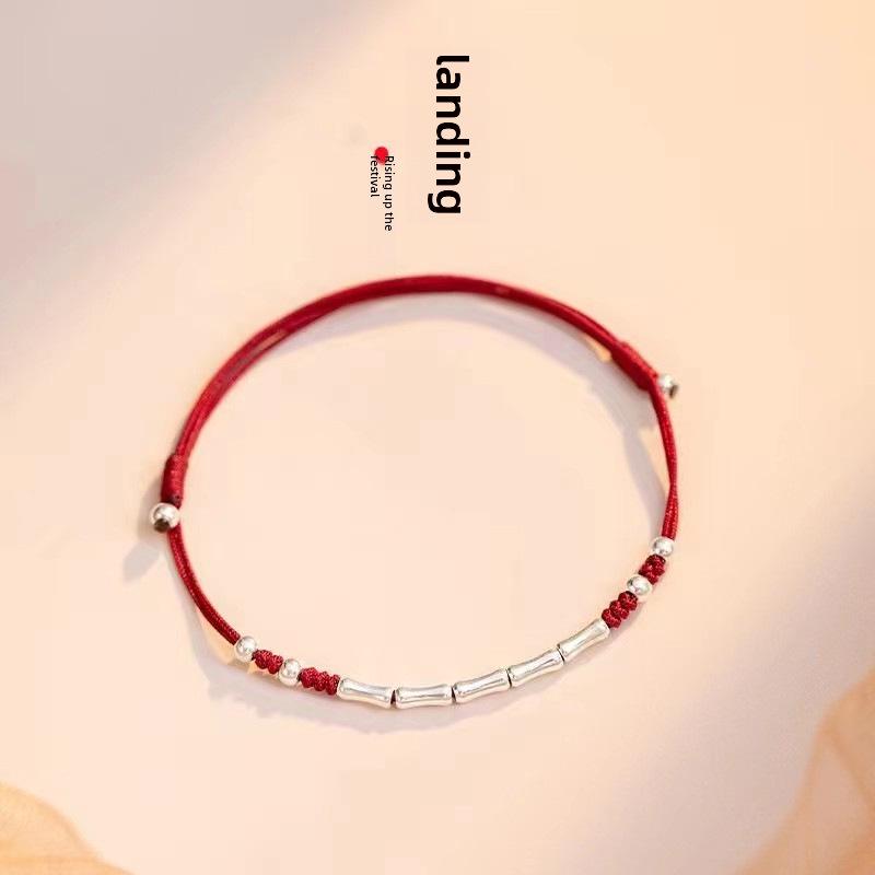 2025 Retro Chinese Camellia Braided Bracelet: Elegant, Ethnic-Style Design for Women