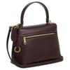 COACH Smooth Leather Handbag Medium Women's Coffee CCE54-IMXAL