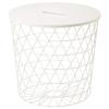 Столик для хранения белый IKEA/ИКЕА КВИСТБРО (103.494.53)