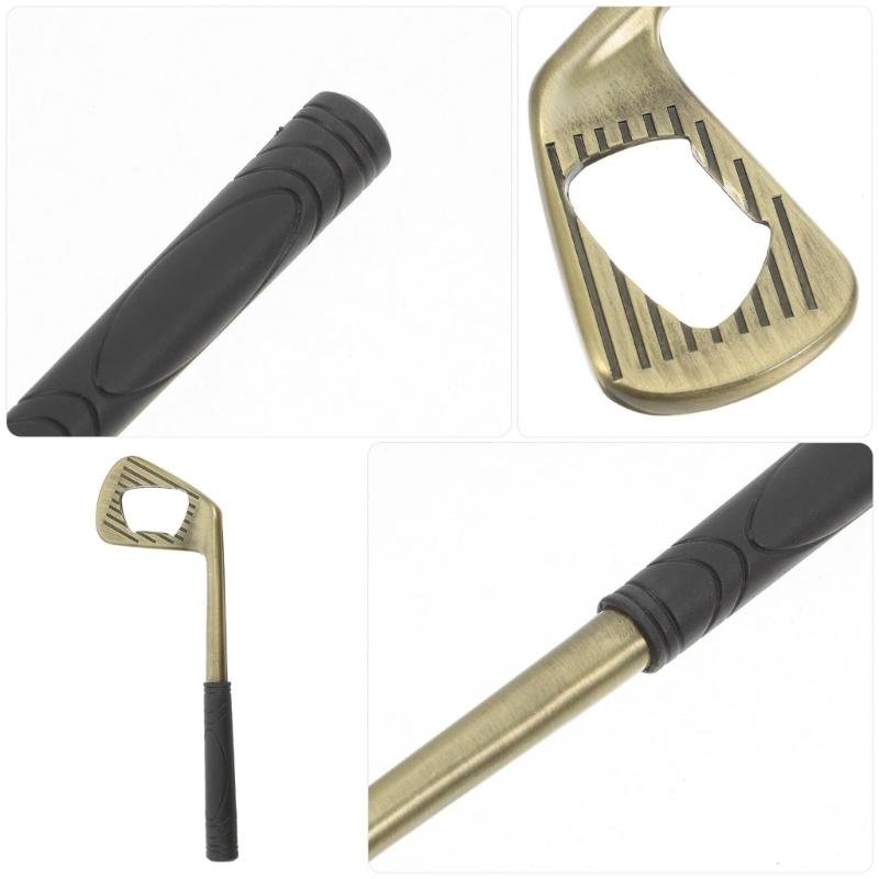 Coppers Bottle Opener with Golf Inspired Shape Corrosions Proof Durable Grip Portable Home Pubs Accessory for Parties Travel