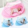 4Pcs 0-3 Years Portable Foldable Baby Netting Newborn Sleep Bed Travel Baby Mosquito Nets