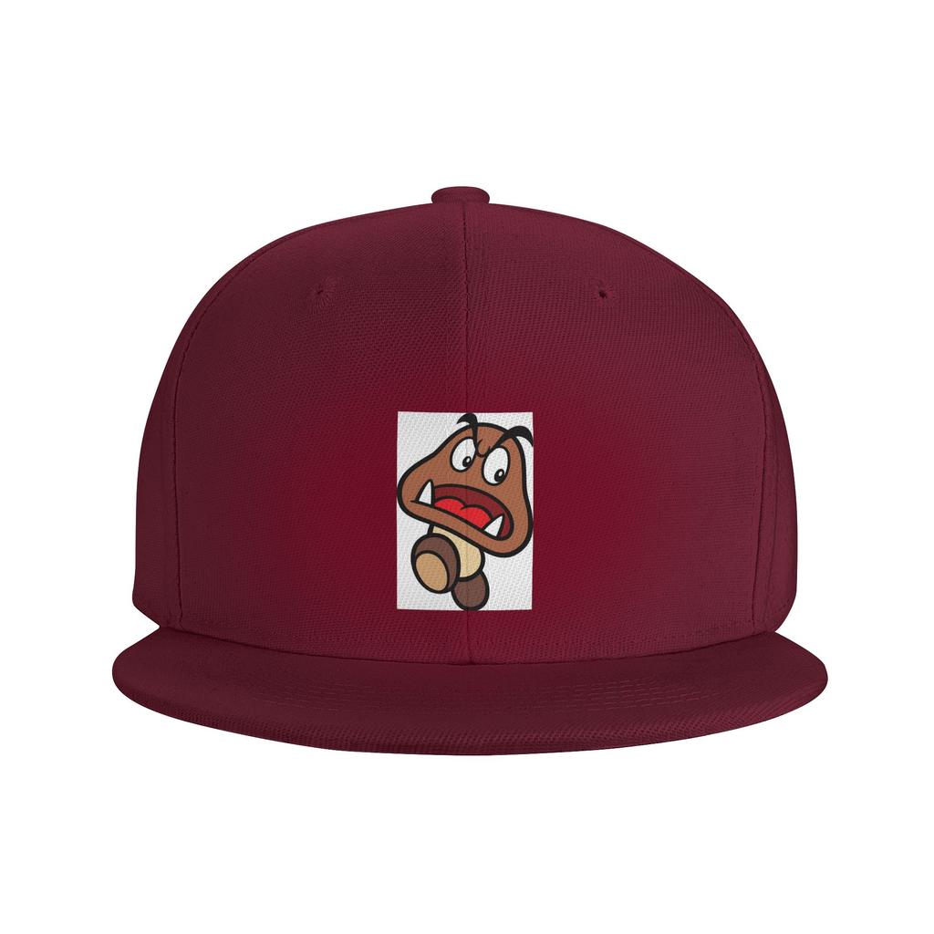 Cartoon Game Goomba Face Baseball Caps Snapback Fashion Baseball Hats Breathable Casual Casquette Outdoor for Unisex