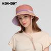 Женская шляпа-ведро Kenmont с защитой от УФ-излучения, color block, KM-3811