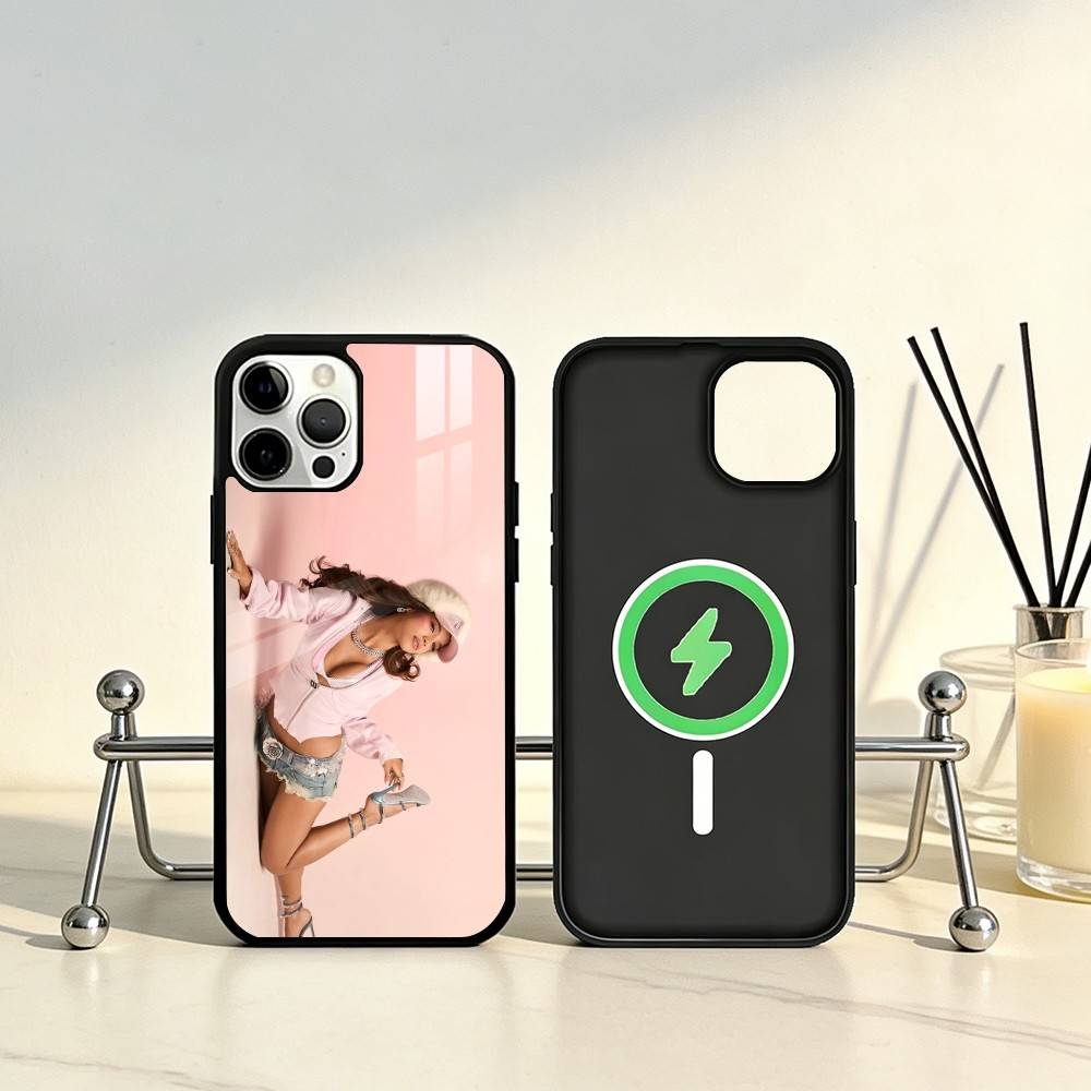Latin Pop E-Emilia Mernes Phone Case For iPhone17,16,15,14,13,12,11 Plus,Pro Max Magnetic For Magsafe Wireless Charging