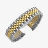 Двухцветный серебристо-золотой браслет из нержавеющей стали для Rolex Datejust, Day-Date и Oyster Perpetual