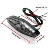 12v Motorcycle Brake Tail Lights 15 Led Bulbs Driving Light License Plate Led Lights Trailer Lights