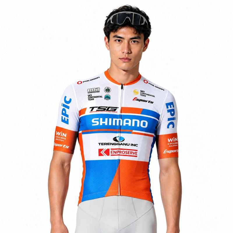 Mens Short Sleeve Cycling Jersey Road Bike Race Quick Dry Breathable Top Colorful Graffiti Texture