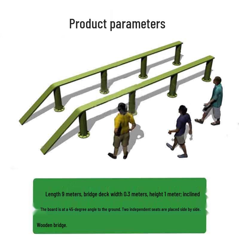 ShiNiao 600m Obstacle Course Balance Beam