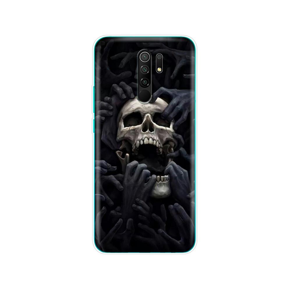 For Xiaomi Redmi 9 Case Silicon Back Cover Phone Case For Redmi 9 Soft Case 6.53 Inch Etui Coque Bumper Shockproof Protective