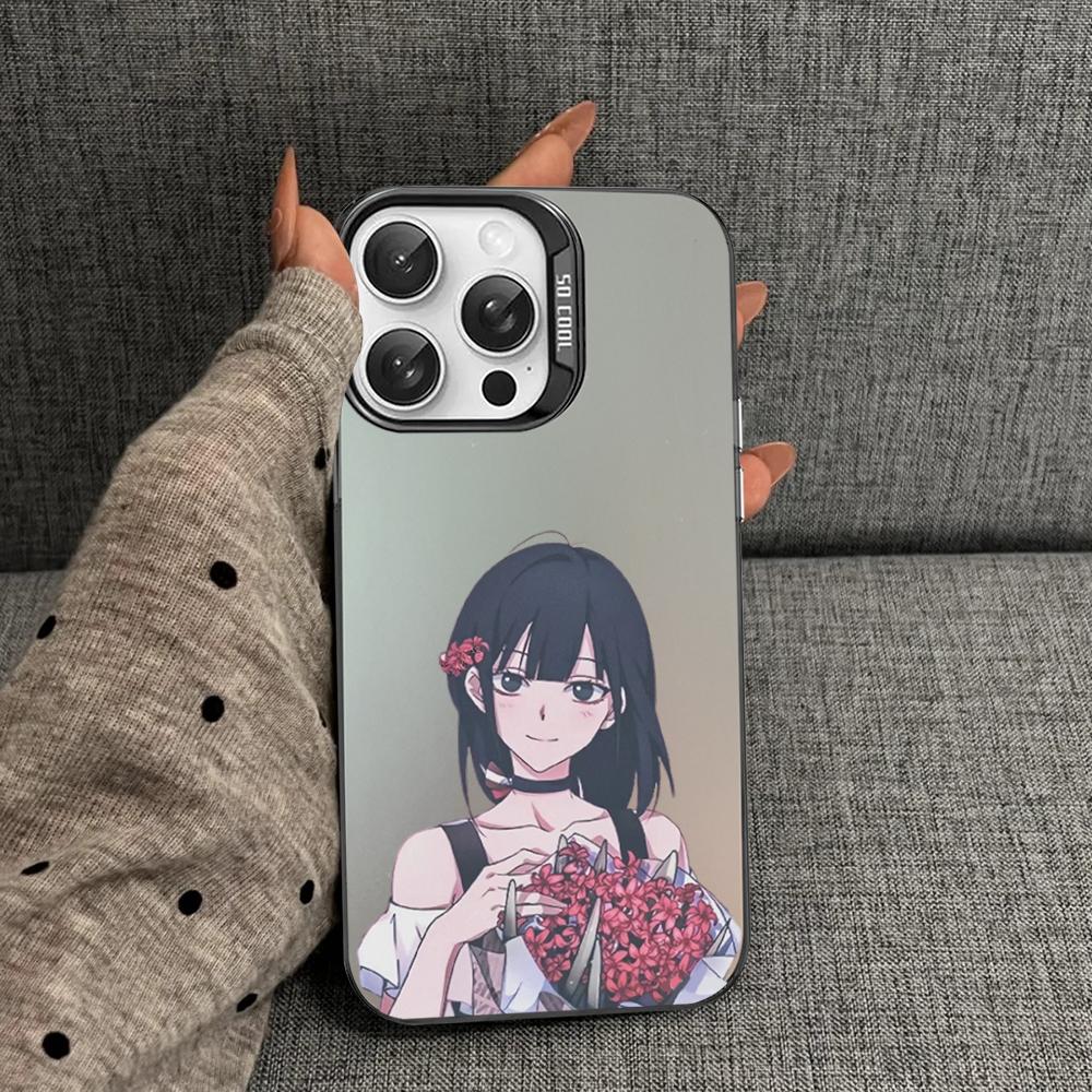 Аниме Ссылка Клик Время Агент Чехол для Телефона Для iPhone 16 15 14 13 12 11 Pro Max X XR XSMAX 8 7 Plus Матовый Ударопрочный Задний Чехол