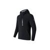 Тренировочная спортивная тканая куртка с капюшоном Мужские куртки черные 152137605-2