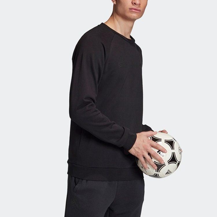 adidas Толстовки Мужские Черные С Круглым Вырезом Умеренная Обычная FU3661