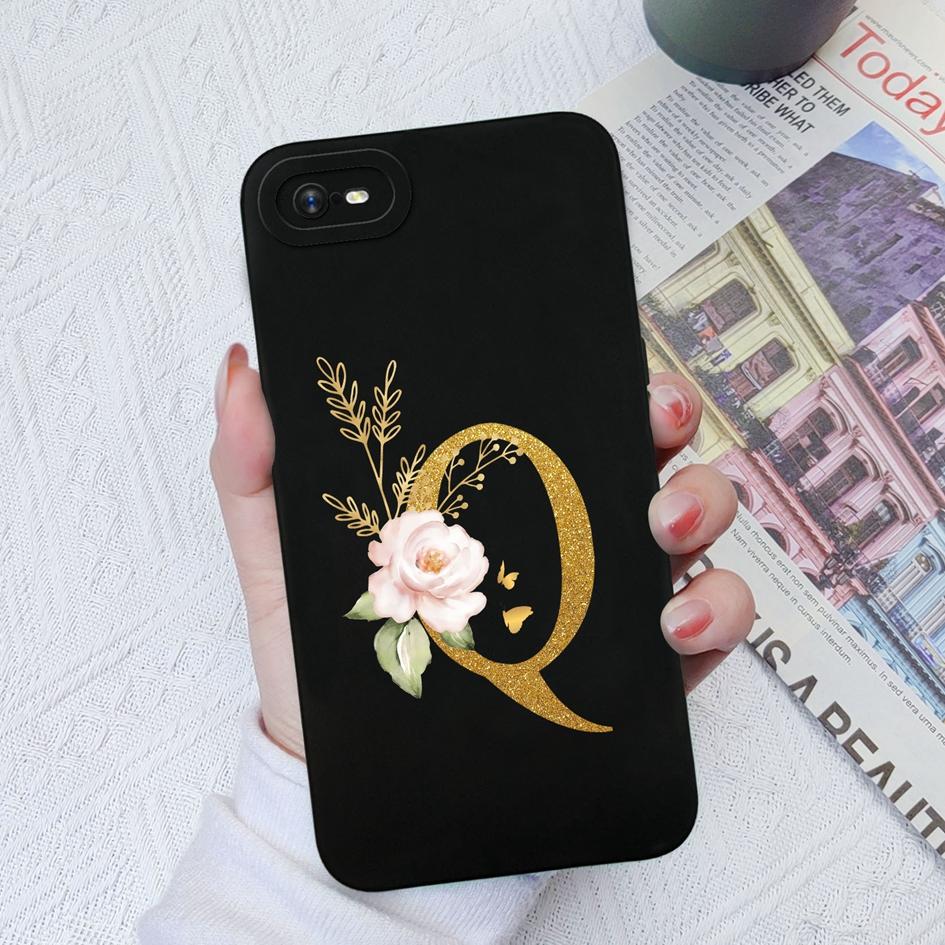 Для OPPO Realme C11 C12 C15 C33 C17 C35 C20 C30 Роскошный защитный квадратный жидкий силиконовый чехол из мягкого ТПУ с цветочными буквами для Realme Funda Coque, бампер