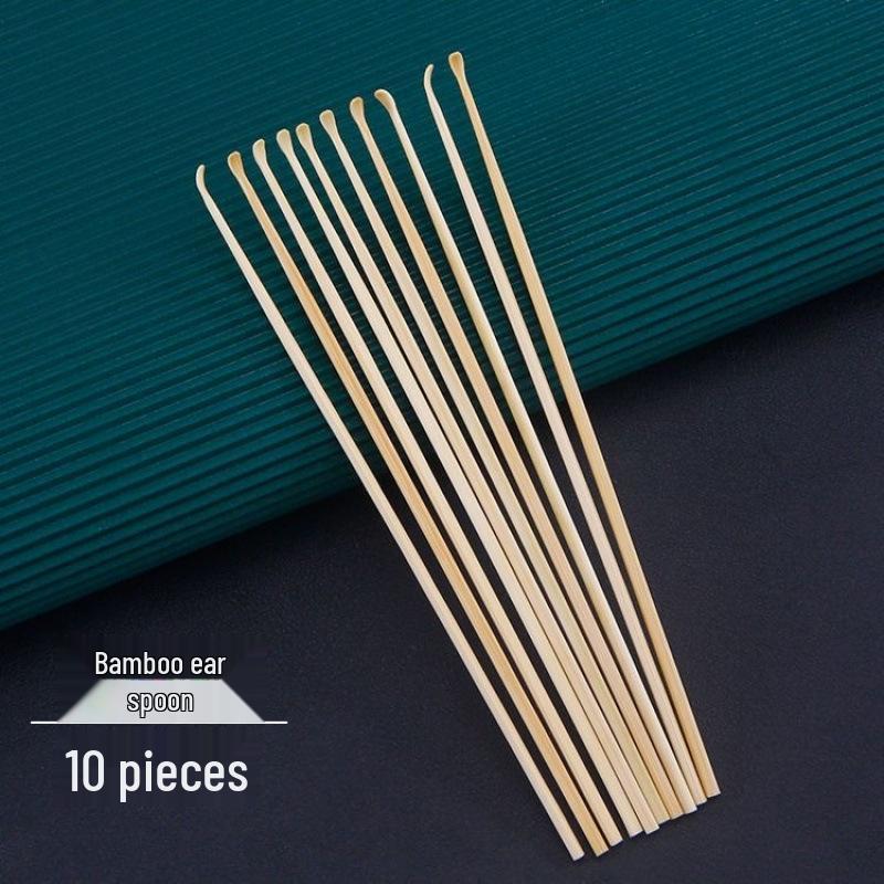 Профессиональный набор для чистки ушей: Серебряная игла, гусиное перо, куриное перо, ушные палочки из конского хвоща