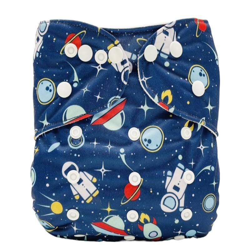 3-6 Years Old Kids Adjustable Cloth Diaper Waterproof Leakproof Printed Cover