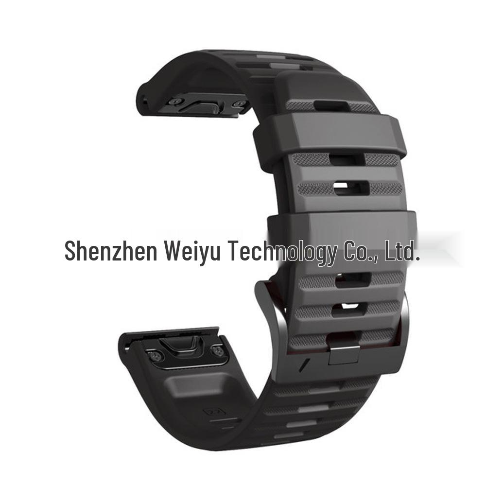 Силиконовый ремешок 22 мм/26 мм с быстрой заменой для серии Garmin Fenix 8/7/6/5