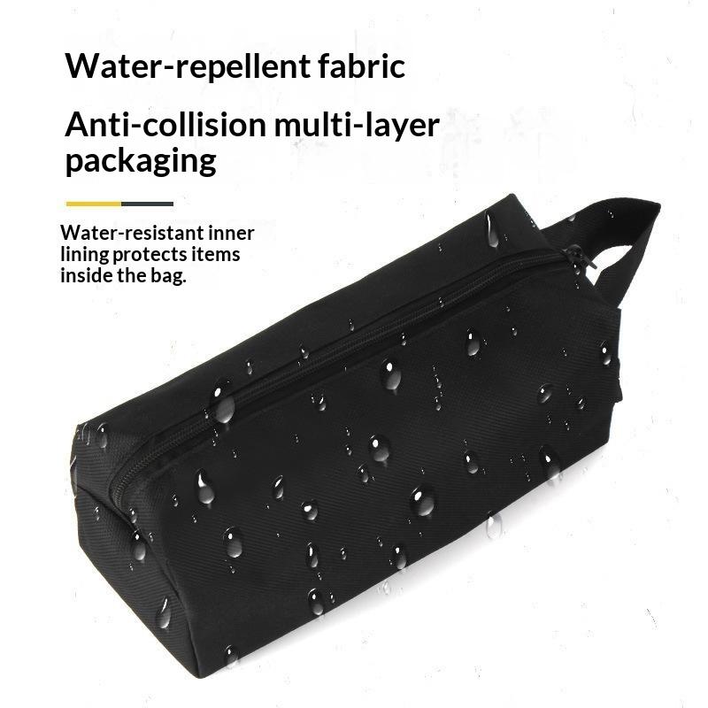 Multi-functional Hand Tool Bag Waterproof Thick Canvas Organizer for Screwdriver Wrench Fits Outdoor Camping Repair Work