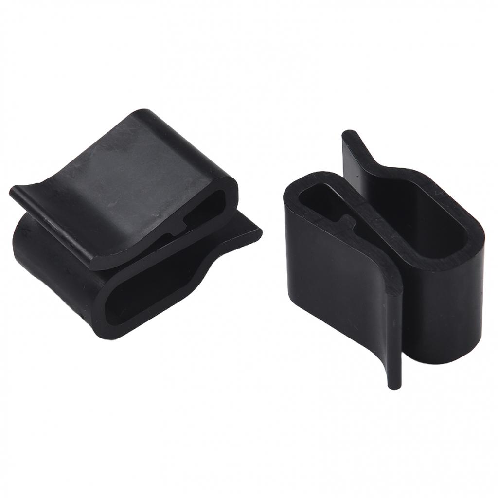 2.5x1.4cm Cable Clamp Anti-aging Black For PV Module