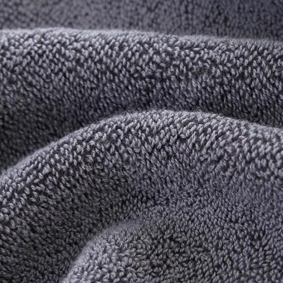 Хлопковое полотенце для лица Изысканный дизайн краев Удобное на ощупь мягкое впитывающее безворсовое моющееся полотенце для лица