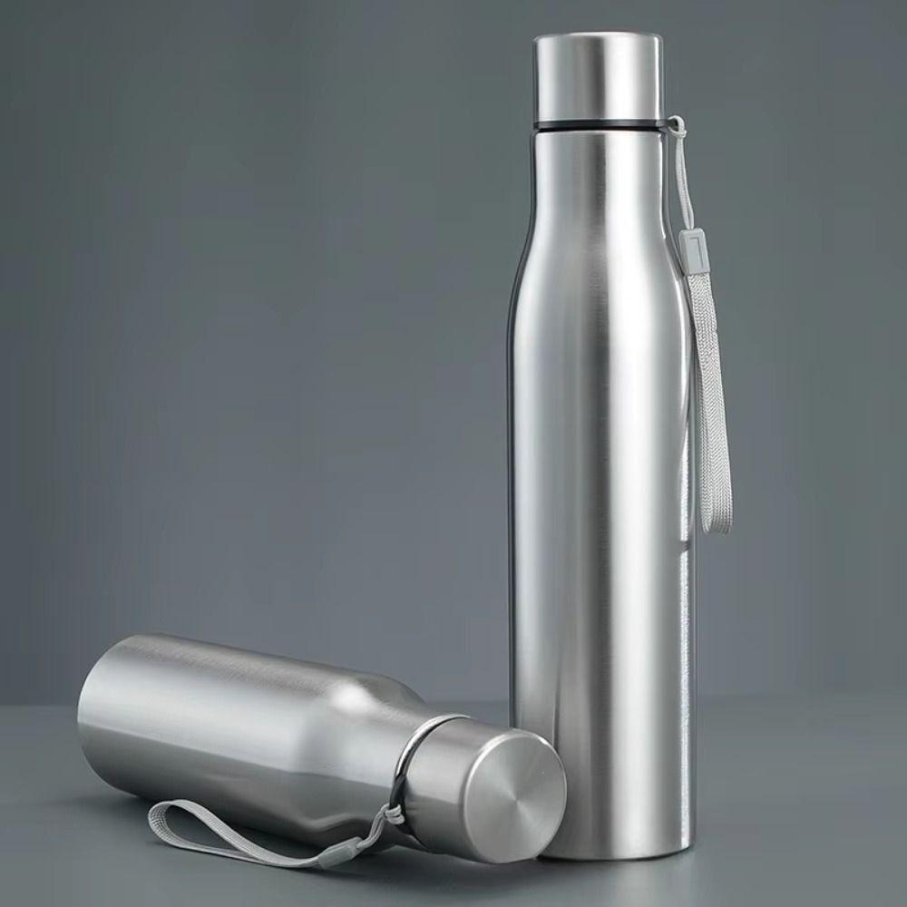 Single-layer Outdoor Drink Bottles Stainless Steel Travel Water Cup Sports Water Bottles Cycling