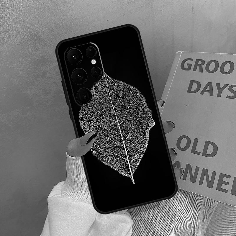 Чехол с цветными листьями для Samsung Galaxy S24 Ultra S20 S21 S22 S23 S25 Ultra S9 S10 Plus S25 FE Чехол Coque