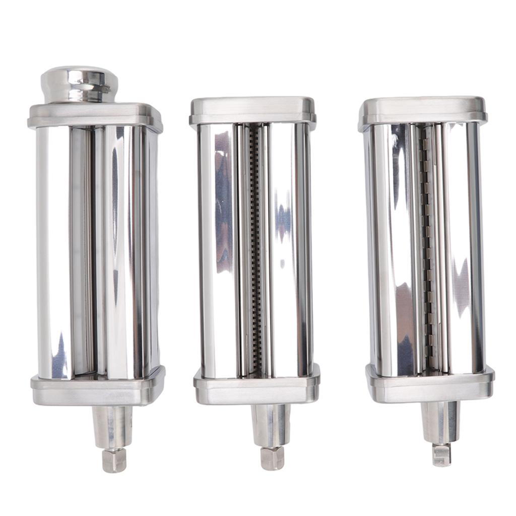 Pasta Maker Attachments for Stand Mixer Press Noodle Maker Set with Pasta Sheet Roller Spaghetti