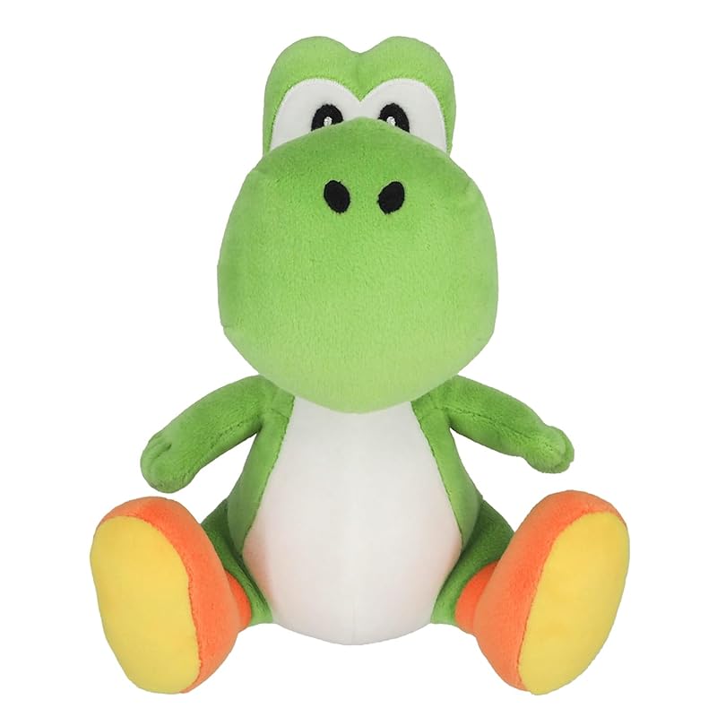 Sanei Boeki Super Mario ALL STAR COLLECTION Йоши (S) Ш13,5 x Г15,5 x В20 см Мягкая игрушка AC03