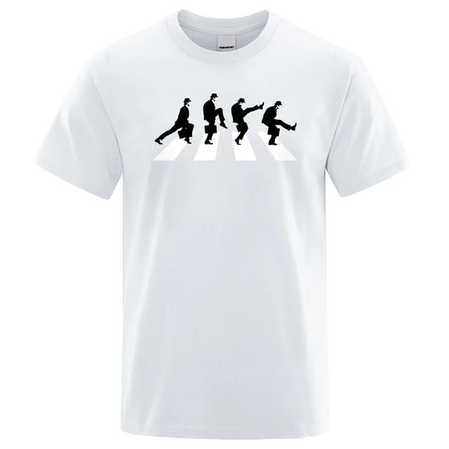 Women Unisex T-Shirt Monty Python The Ministry Of Silly Walks T Shirt Fashion Funny Short Sleeved Cotton Oversized Tshirt Personality Tee