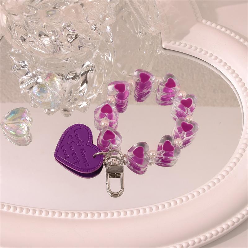 Милое подвесное кольцо с кристаллами и сердечками для мобильного телефона, ремешок, анти-потерянный браслет для телефона, брелок для телефона, цепочка для телефона