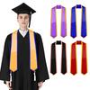 Student Graduation Ribbon 72 Inches Long Satin Graduation Strap Solid Color Smooth Border Design Ribbon Strap Parties Celebrations Accessory