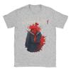 Повседневные футболки Silent Hill f Blooming Death для мужчин, с круглым вырезом, из чистого хлопка, с коротким рукавом, больших размеров