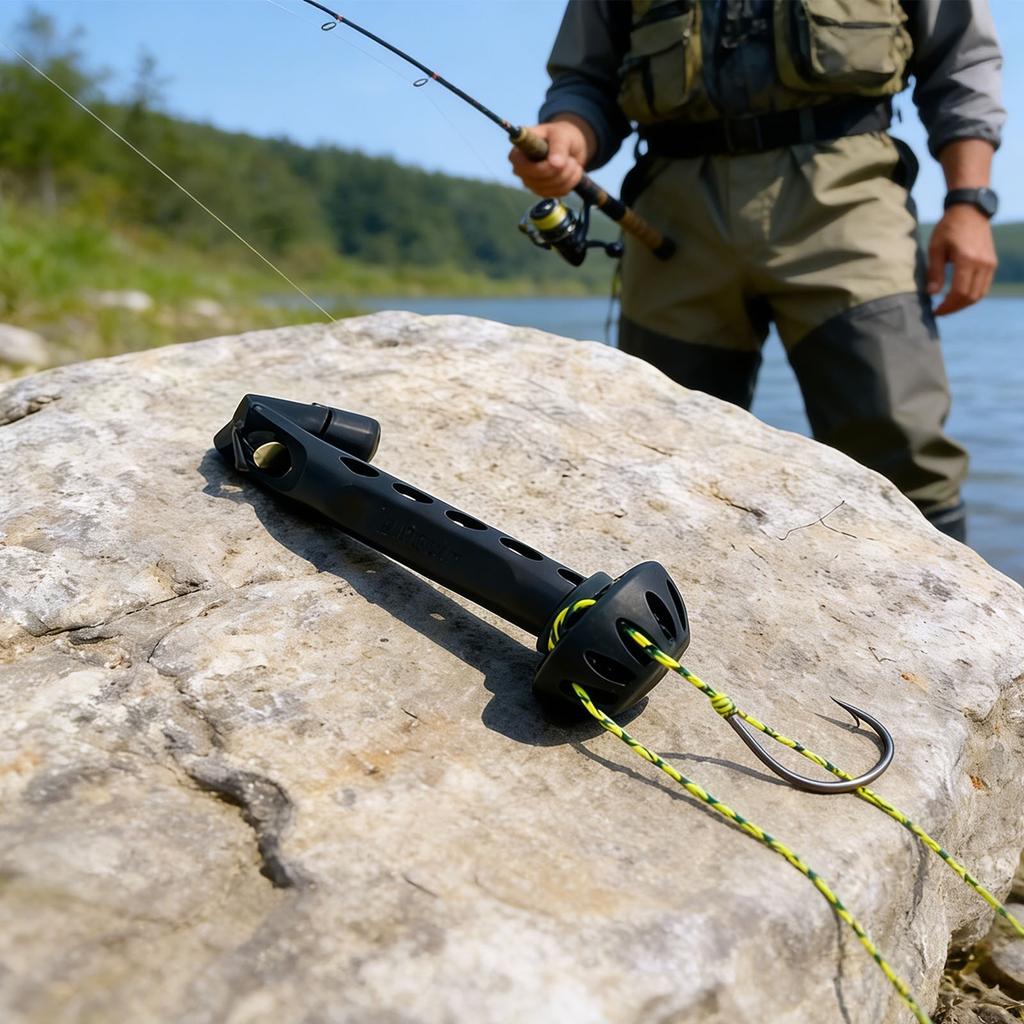 Portable Magnetic Fly Threader for Small Hook Eyes Quick Threading Tool Multifunctional Fly Fishing Gear Tackle Accessories