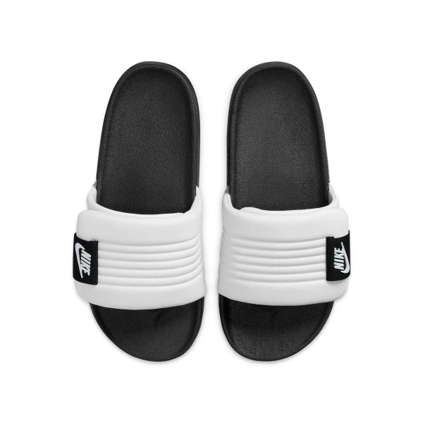 Nike Offcourt Adjust Slide White Black Мужские кроссовки Summit-White DQ9624-100