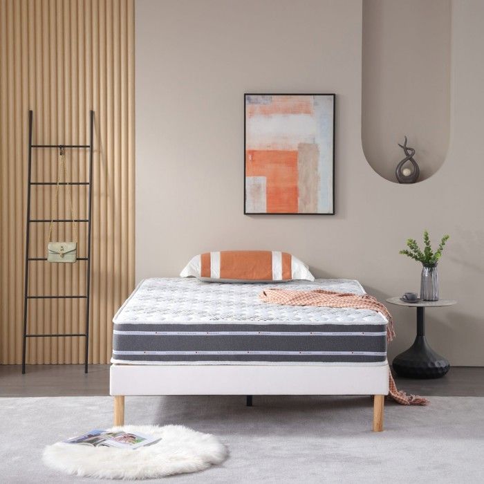 Matelas - NUIT D'OR - King of Dreams - 160x200 cm - Mousse Poli Lattex - Très Ferme - 24 cm