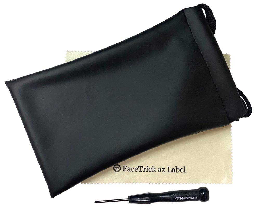 Az Солнцезащитные очки Ближние инфракрасные лучи Синие лучи УФ-фильтр Надежно защищены с помощью высокоэффективных линз производителя Sabae половина [Лейбл FaceTrick] вырезать, вырезать,