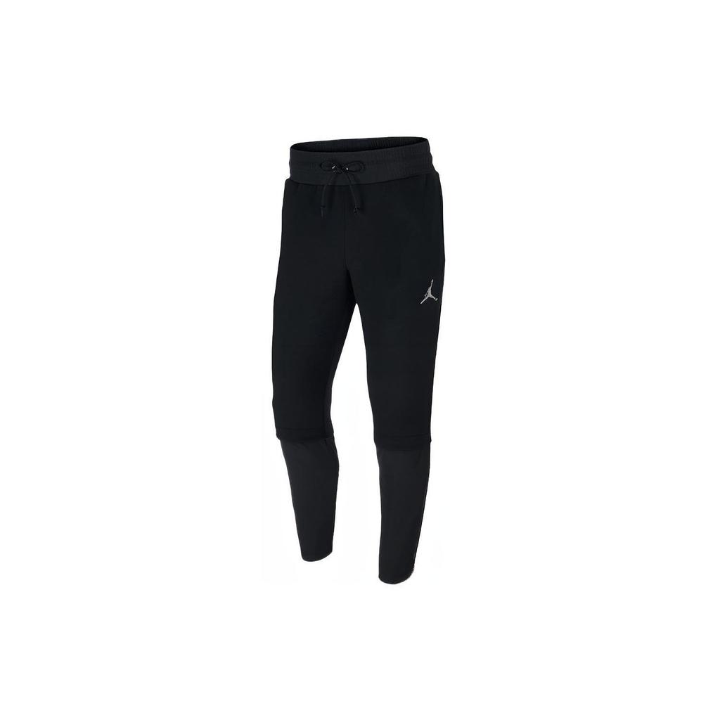 Jordan Spliced Jogger Sweatpants Men Bottoms Black 926476-010
