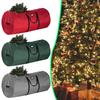 Сверхпрочный контейнер для хранения рождественских вещей, сумка для хранения рождественской елки, очень большая, из ткани Оксфорд, складной, для хранения рождественской гирлянды