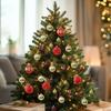 36 Pcs Christmas Balls Ornaments Shatterproof Plastic Balls Christmas Tree Decoration with Hanging Loop for Xmas Tree Wedding Holiday Party Decor