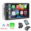 Hippcron Car Radio 2 Din Stereo Receiver Audio 7 Inches HD Mp5 Multimedia FM USB TF Player With Carplay Wired And Android Auto