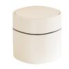 Plastic Mini Wastebasket Plastic Cream White Easy To Clean Simple To Use Mini Countertop Trash Can