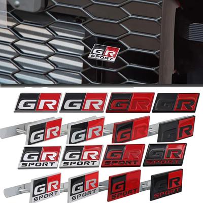 Передняя решетка радиатора значок эмблема для GR Sport Yaris 86 Hilux Supra C- HR Rav4 Aqua Auris Camry Prado Corolla Avensis HH0