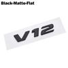 OTOKIT 3D ABS Chrome Letters Car Fender Badge BZD33T4 Sticker V12 Emblem Logo For Mercedes Maybach S600 W222 S500 W140 CL600 M275 CLS63