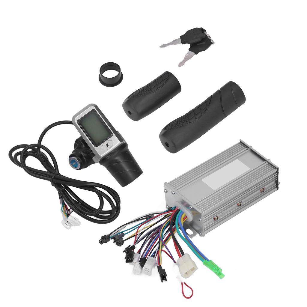 Electric Bicycle Controller Kit 36V 48V 500W Brushless Motor Controller LCD Display Speed Control