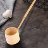 Натуральный хишаку черпак для воды Бамбуковый японский черпак для воды Ручная работа Длинная ручка Совок для воды Садовая чайная ложка для кухни кухонные черпаки для воды