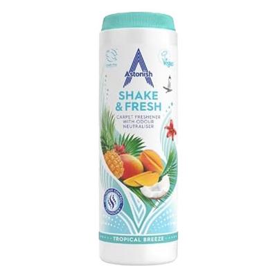 Astonish Shake & Fresh Освежитель для ковров Тропический бриз