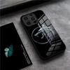 Чехол для телефона W-Witcher для iPhone 17 Pro Max 15 Pro 16 14 Plus 12 13 Mini 11 Pro Ударопрочный стеклянный чехол