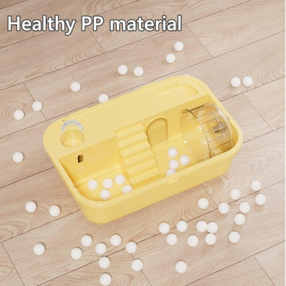 Прозрачный домик-среда обитания для хомяка, открывающийся верх, клетки для мелких животных для гербилов, ежа