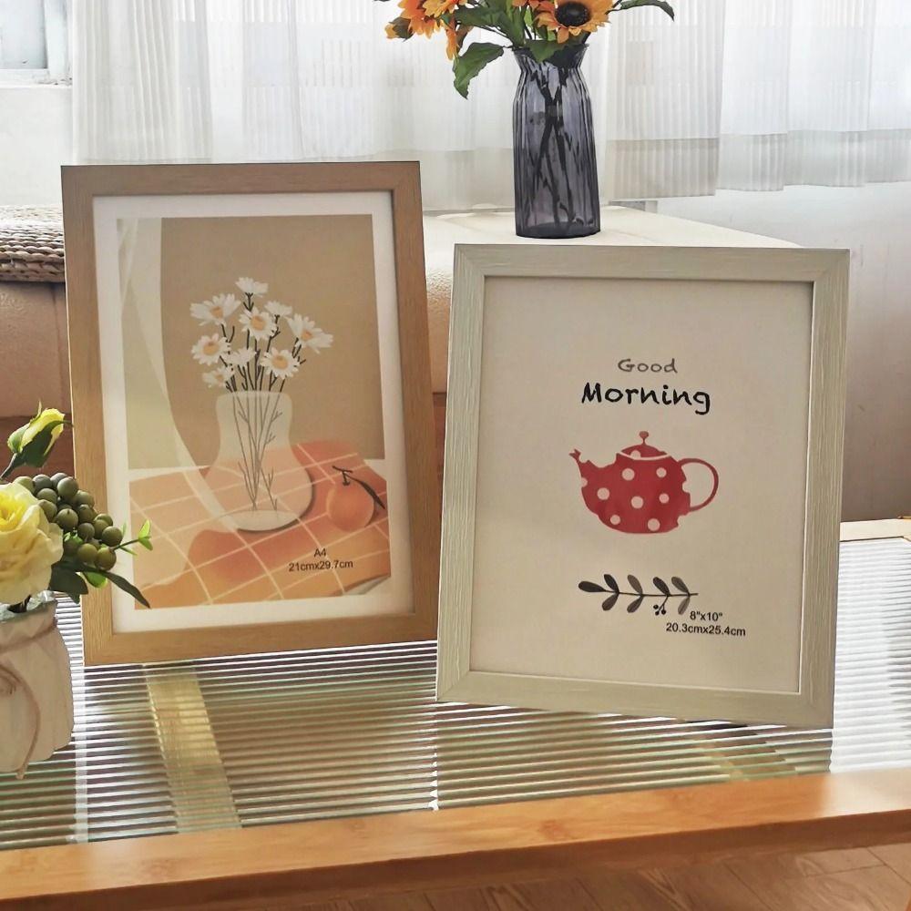 Красочные фоторамки Рисунки Дисплей Держатели Простая фоторамка Главная