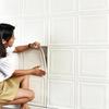 3d Потолок 70*70см Наклейки на стену Спальня Гостиная Украшение Мягкая упаковка Поролоновые наклейки Водонепроницаемые обои Фоновая стена