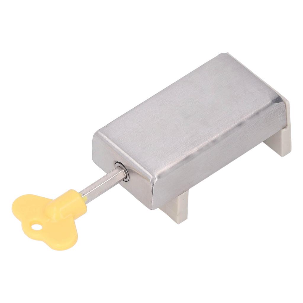 Window Locks Security Moveable Sliding Door Window Lock with 2 Keys for Child Safety Home and